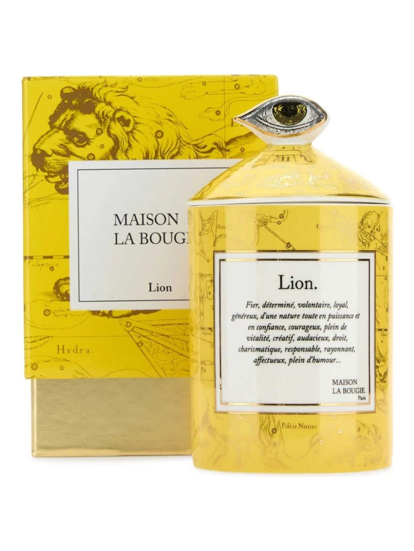 Leo Candle In Yellow