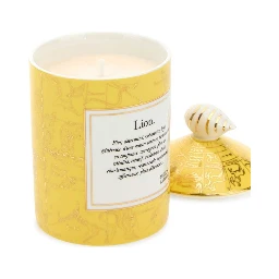 Leo Candle In Yellow