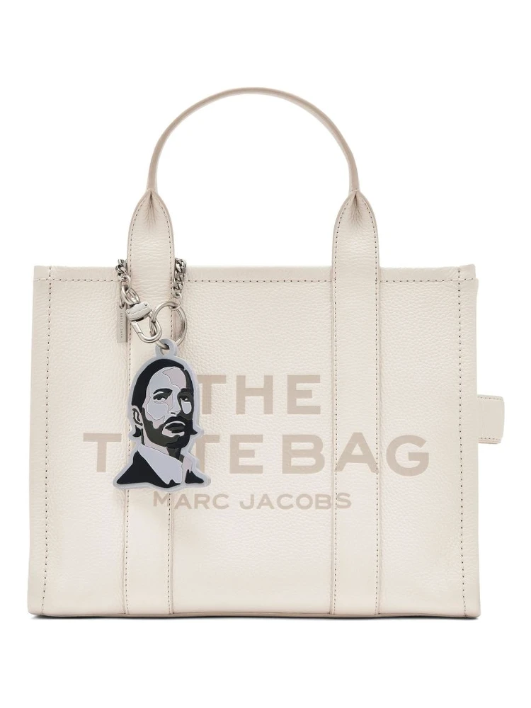 Marc Jacobs Face Charm Keyholder Chain Detail In Black alternative