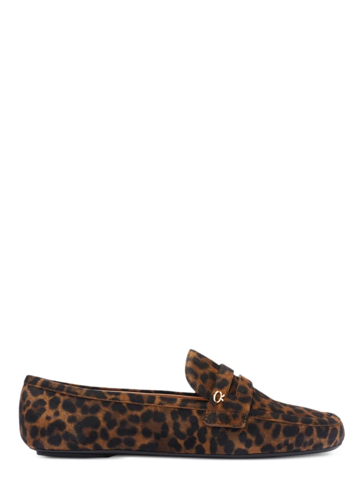 GIANVITO ROSSI Women Giorgia Suede Loafers In Multi