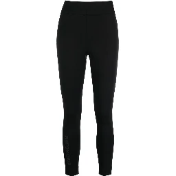zip-pocket jersey leggings