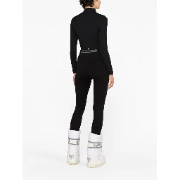 zip-pocket jersey leggings