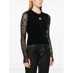 MARINE SERRE Sweaters Black