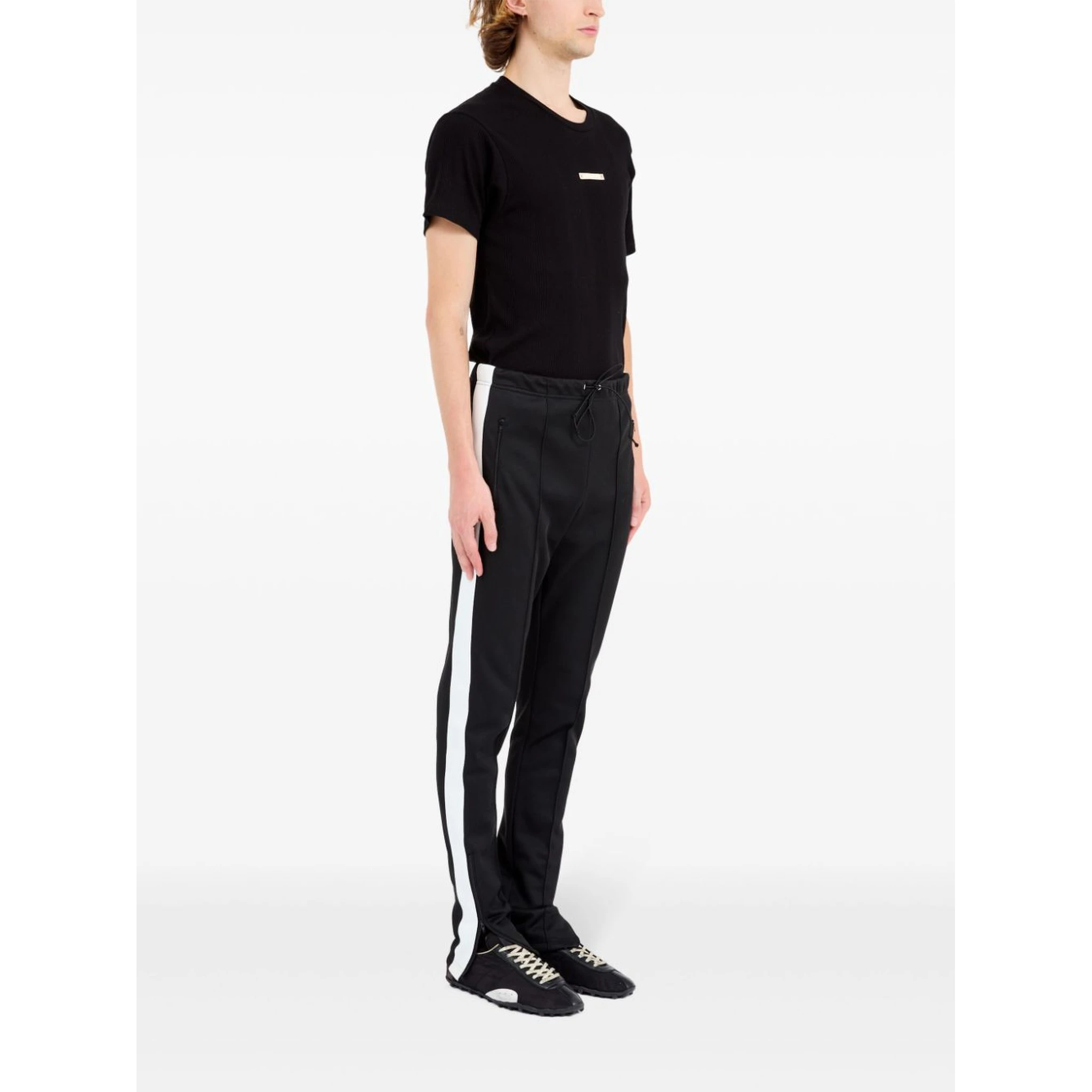 four-stitch logo track pants