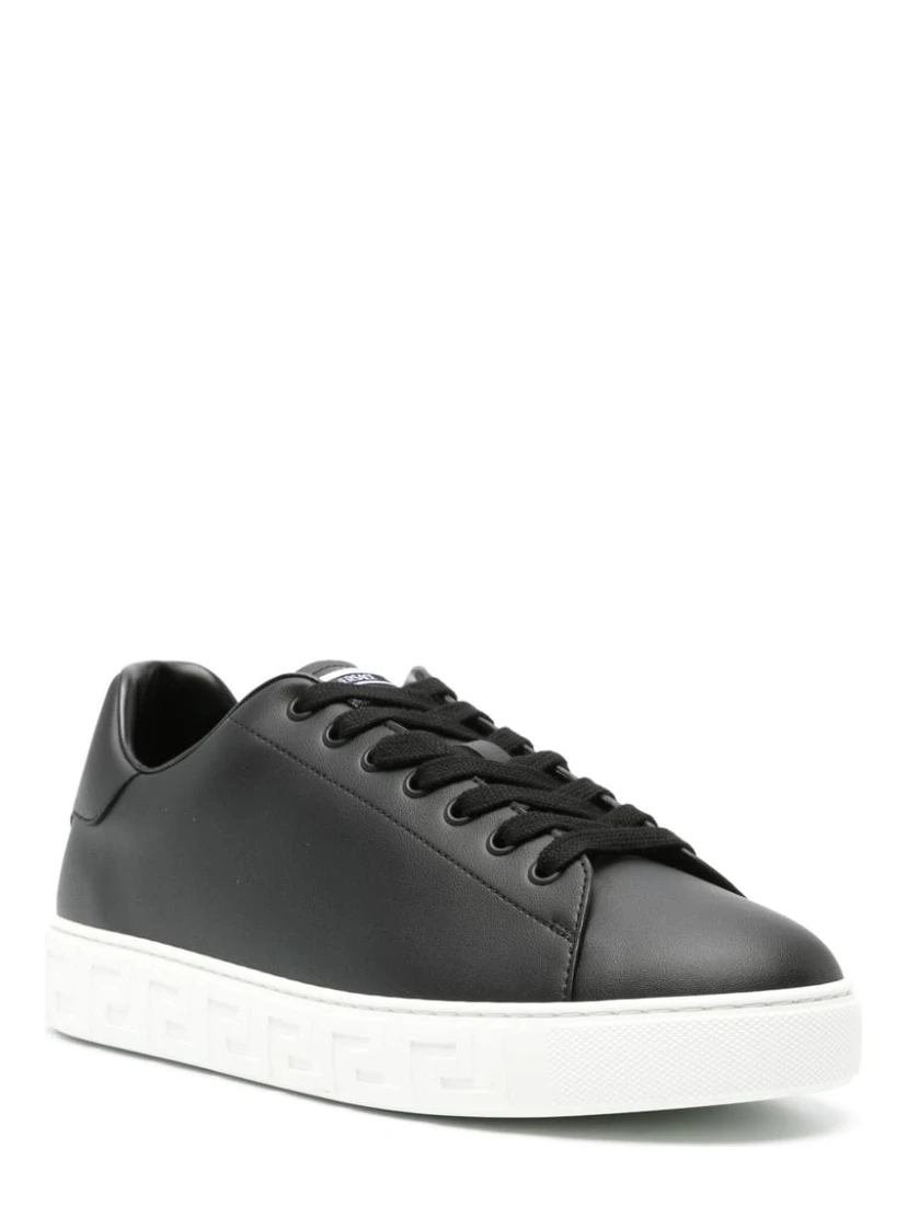 Black Lace Up Sneaker