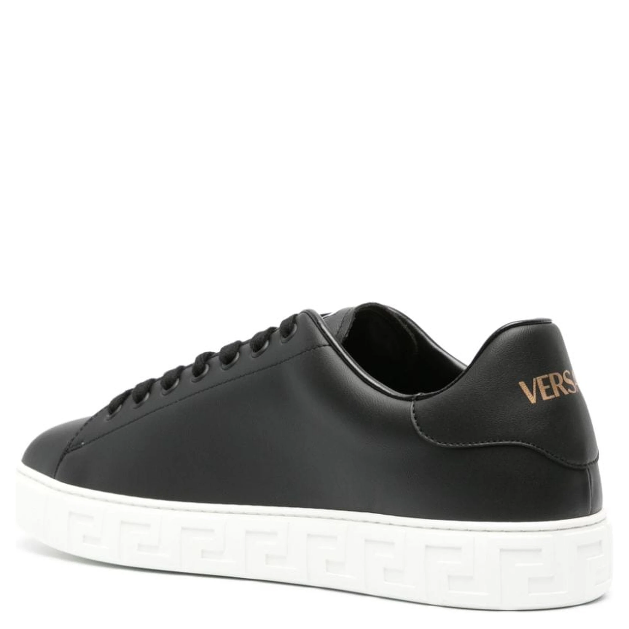 Black Lace Up Sneaker