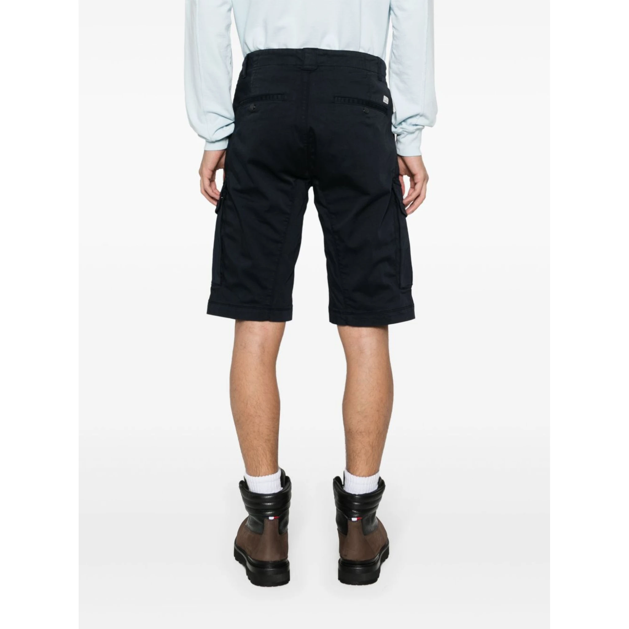 Lens-detail cargo shorts