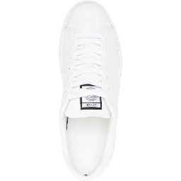 Greca faux-leather sneakers