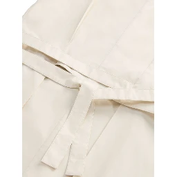 Woolrich poplin belted dress