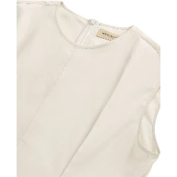 Woolrich poplin belted dress