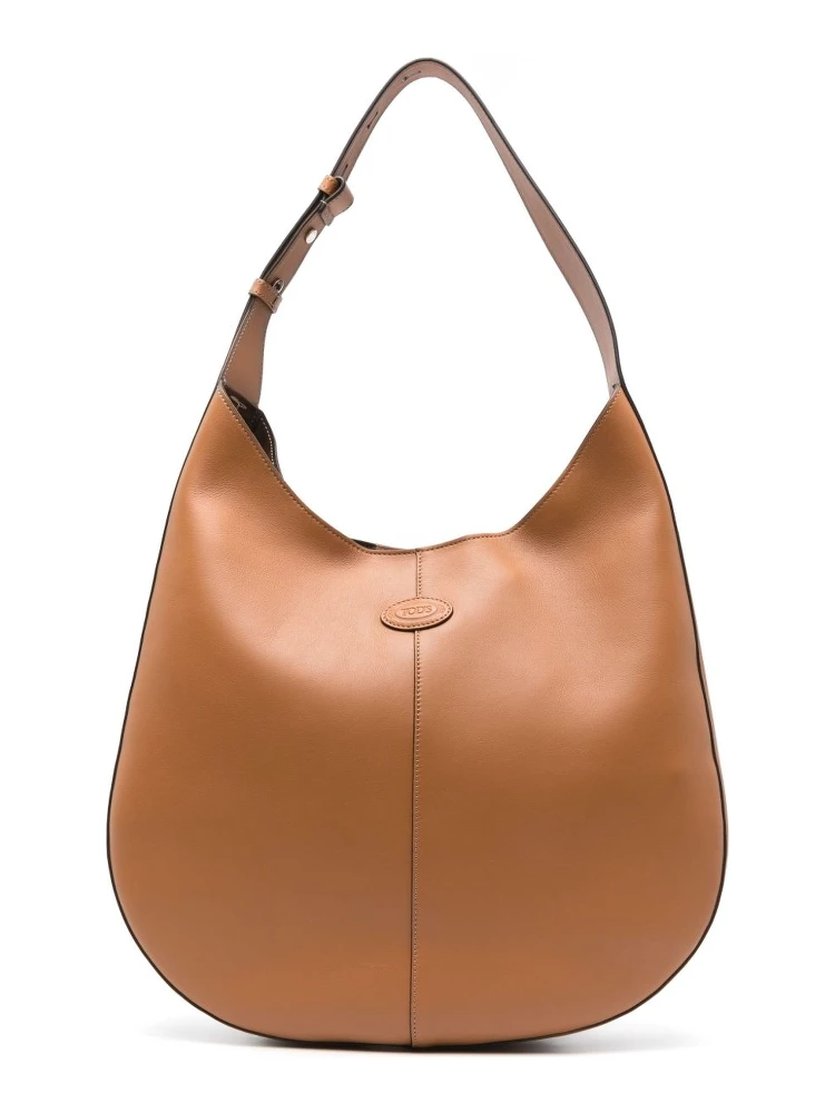 Di Bag Hobo Logo Detailed Medium Shoulder Bag