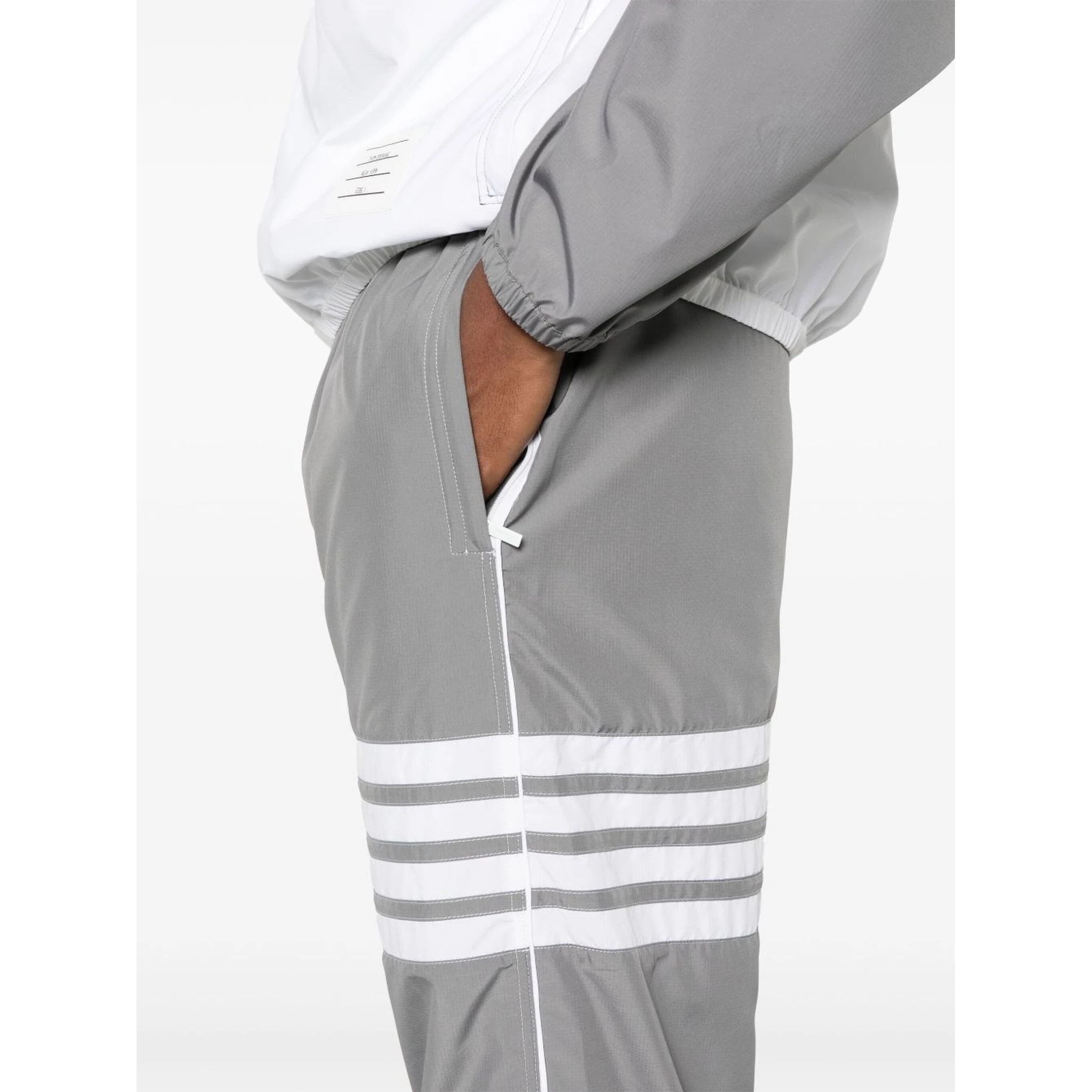 mid-rise ripstop track trousers