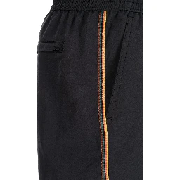 drawstring swim shorts