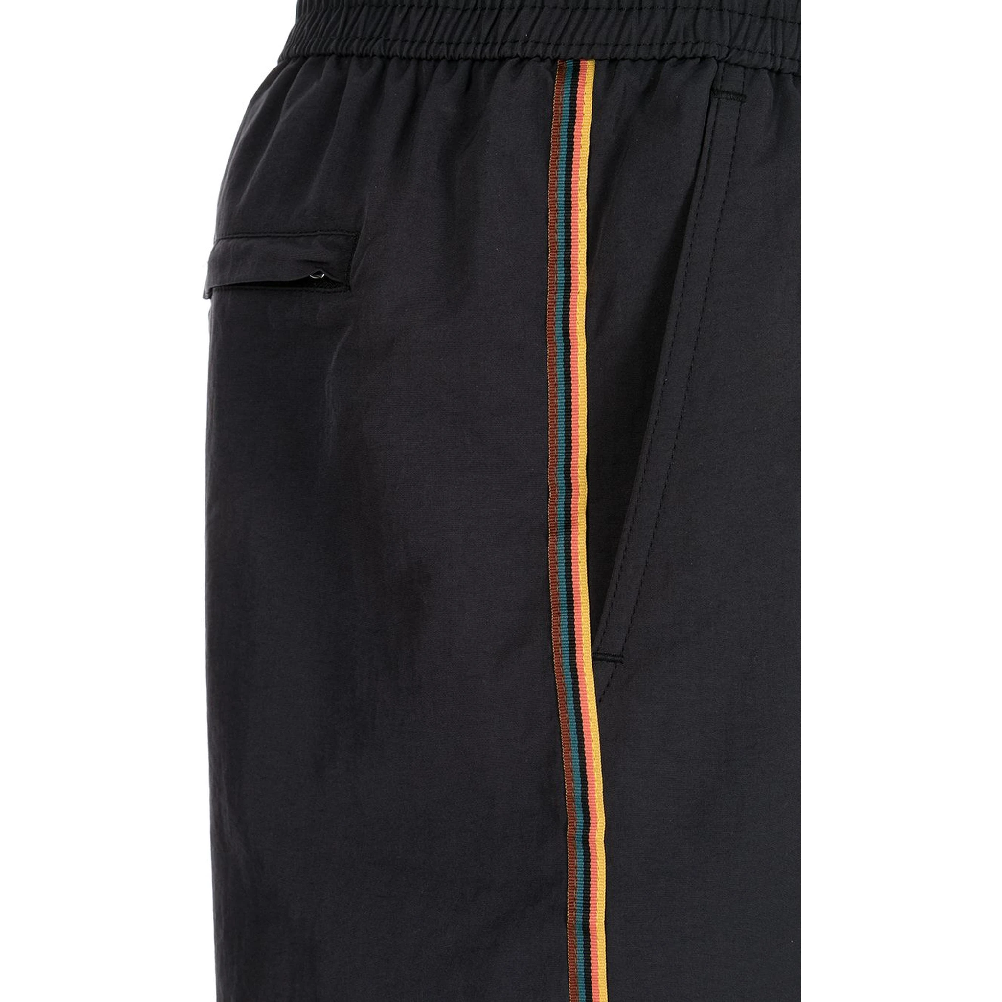 drawstring swim shorts