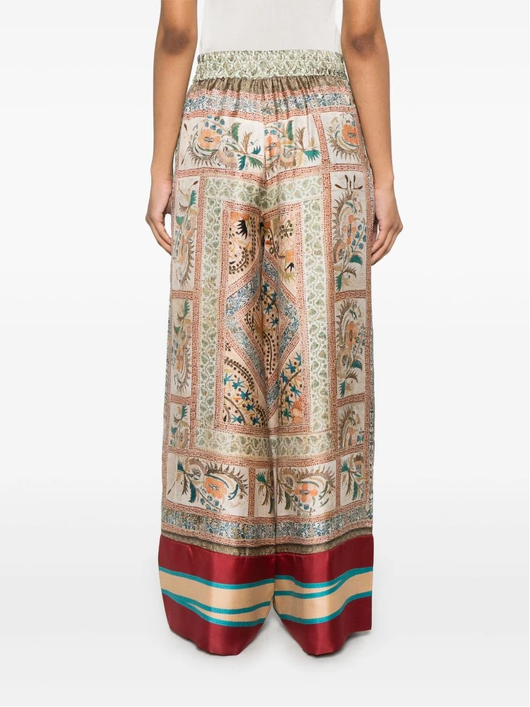 Aloe silk trousers alternative