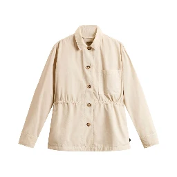 gabardine overshirt