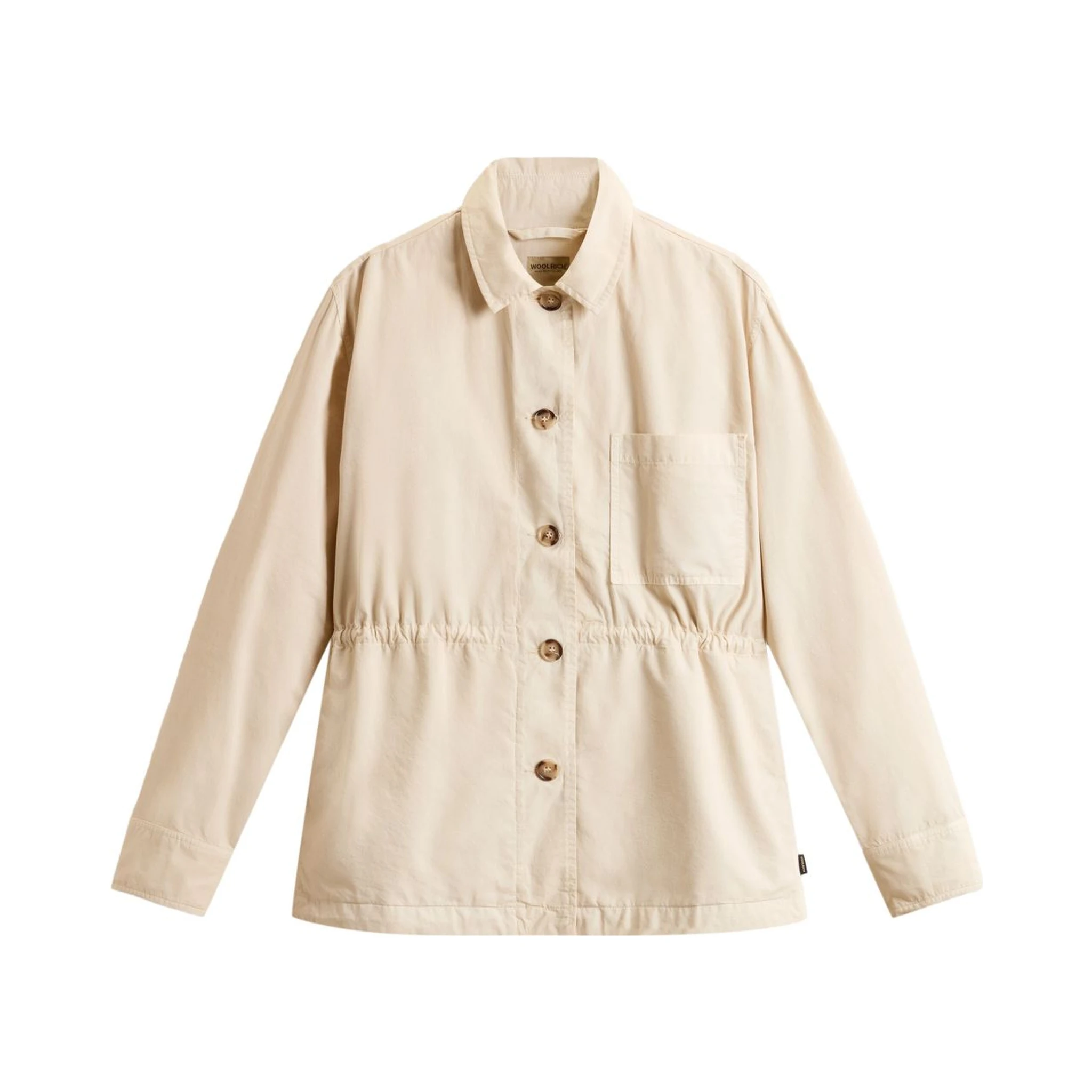 gabardine overshirt