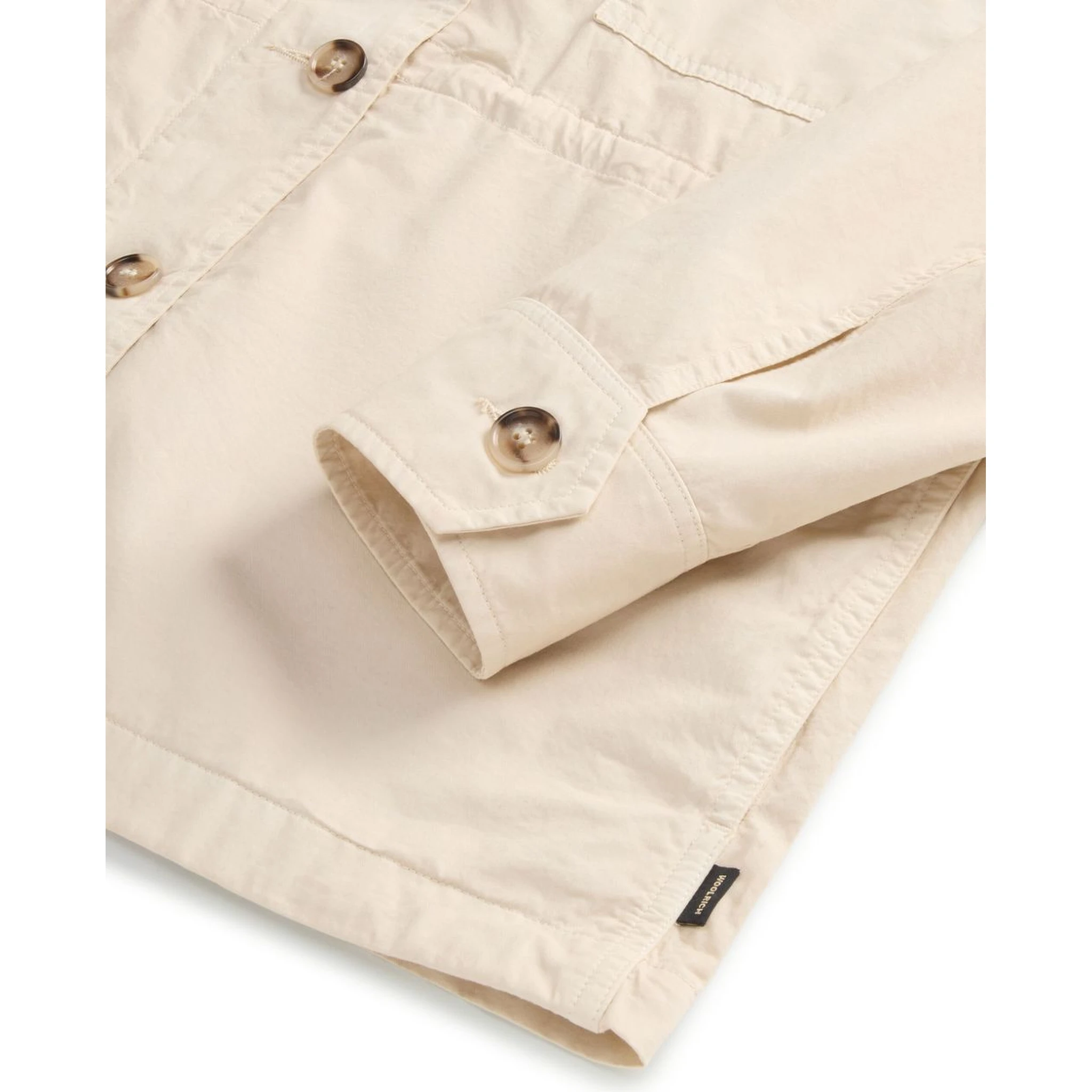 gabardine overshirt