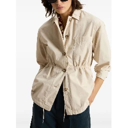 gabardine overshirt