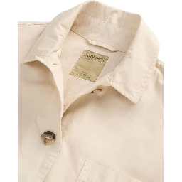gabardine overshirt