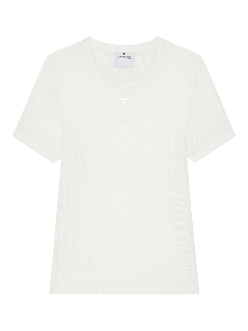 COURREGES PRE T-shirts and Polos White