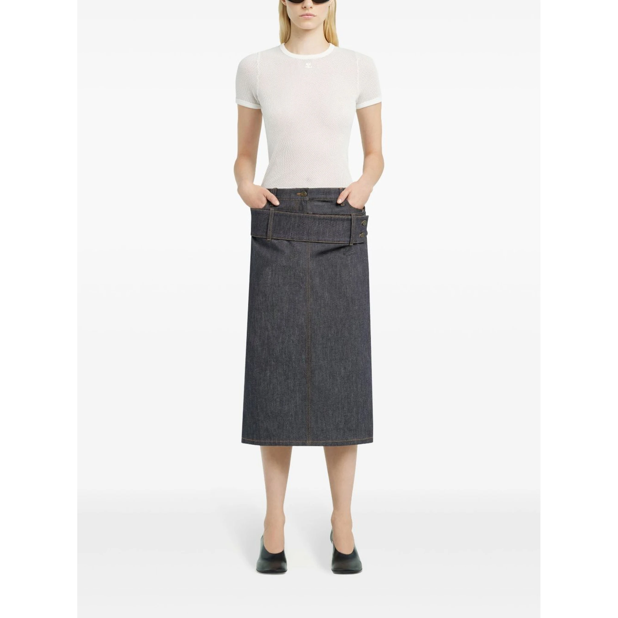 COURREGES PRE T-shirts and Polos White