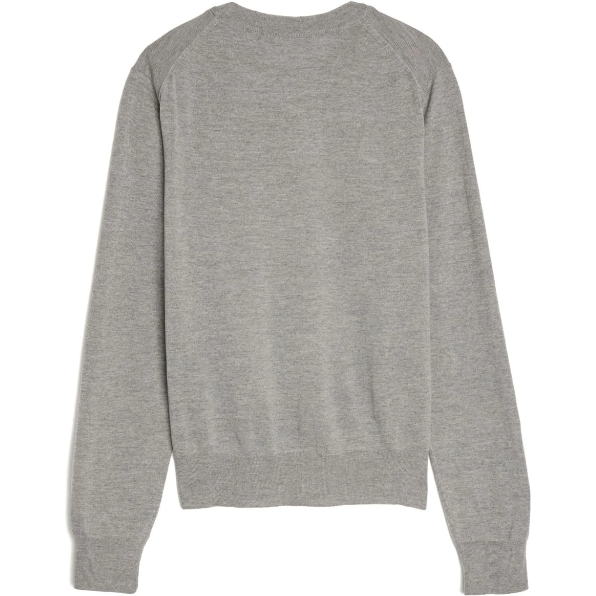 Baby Fox-patch wool sweatshirt