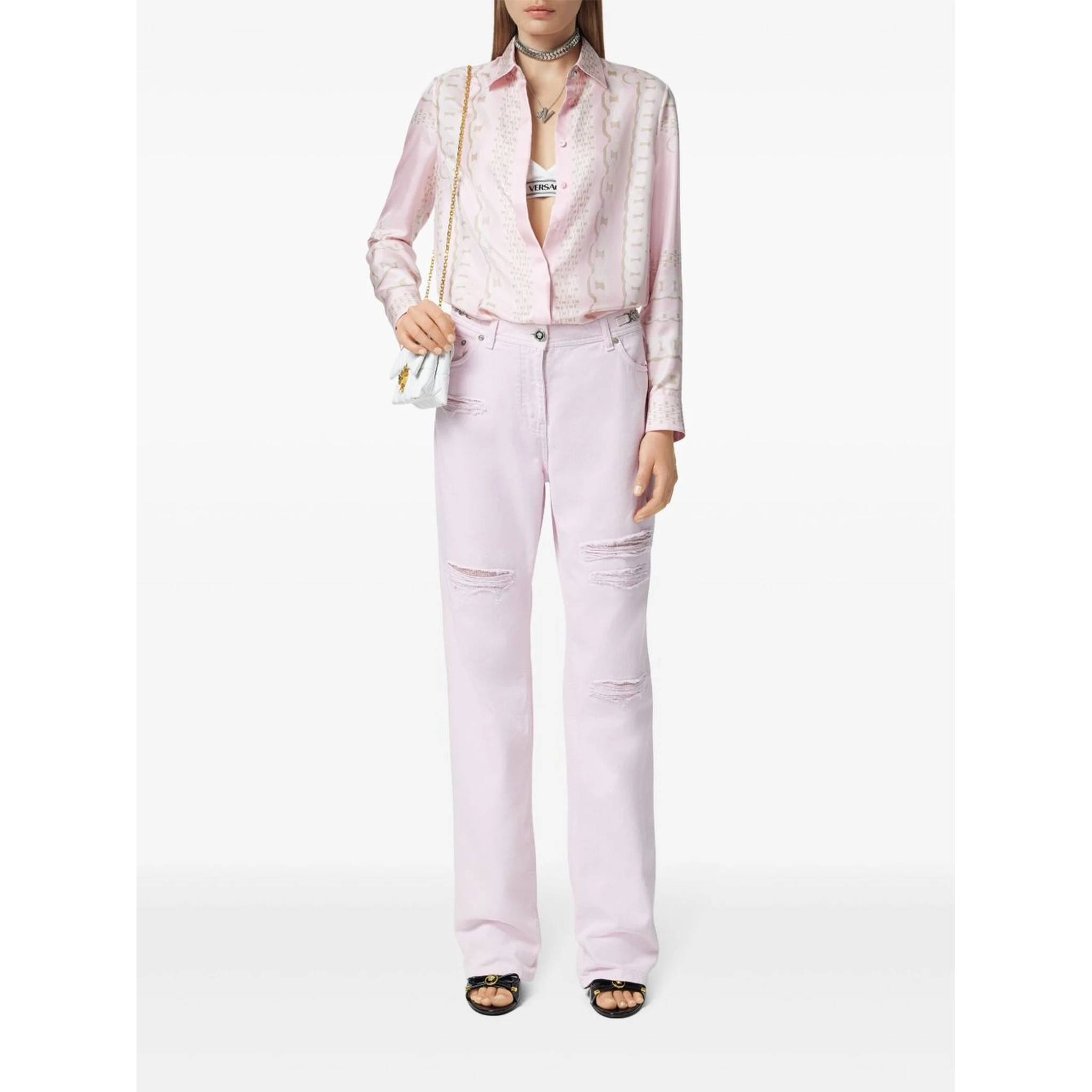 Versace Treasure Foulard Shirt