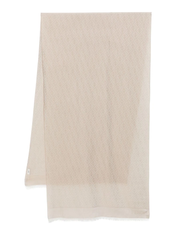 Cappuccino Silk Blend Scarf