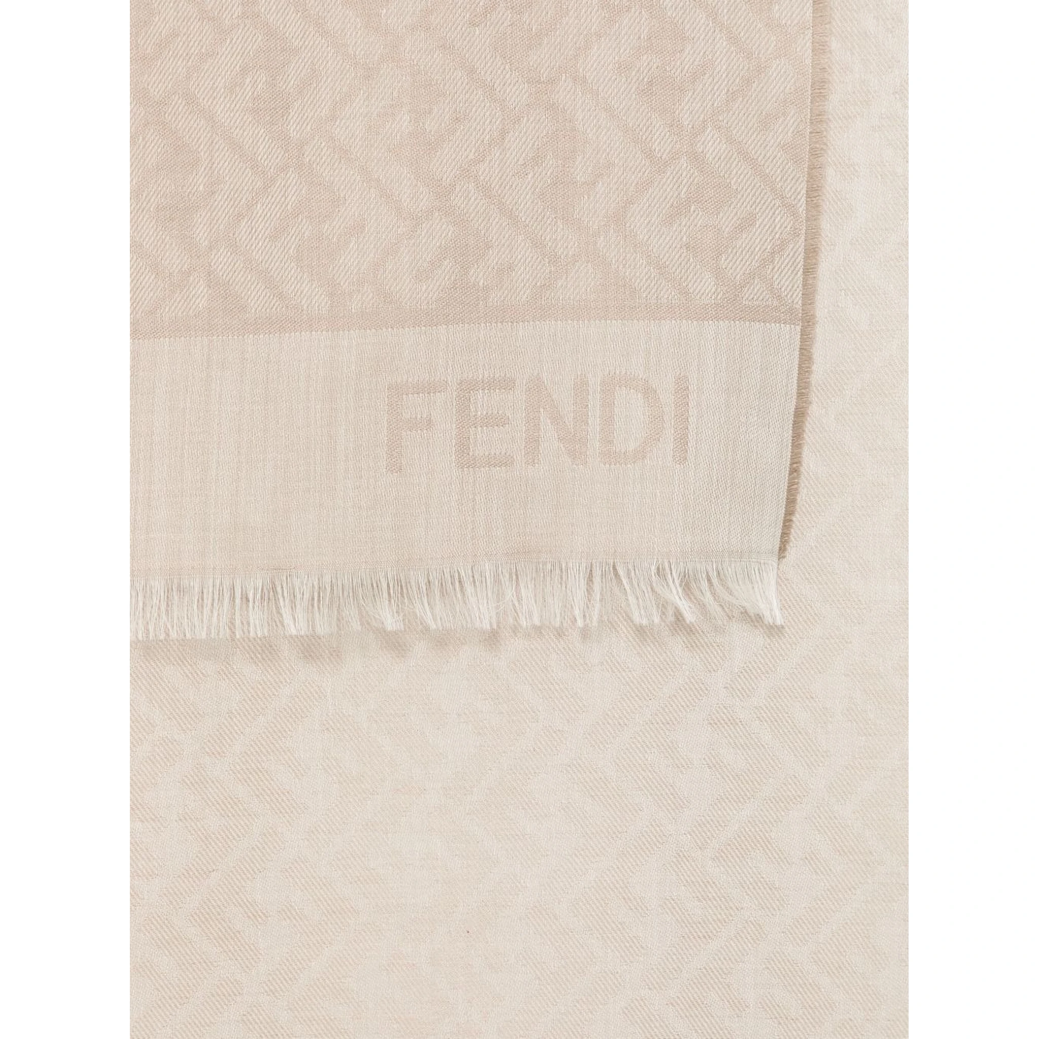 Cappuccino Silk Blend Scarf