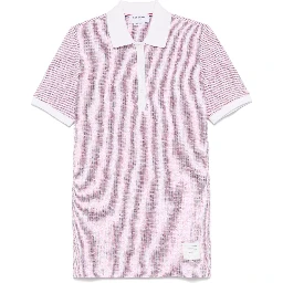 Rwb Tweed Polo Dress In Red/white/blue