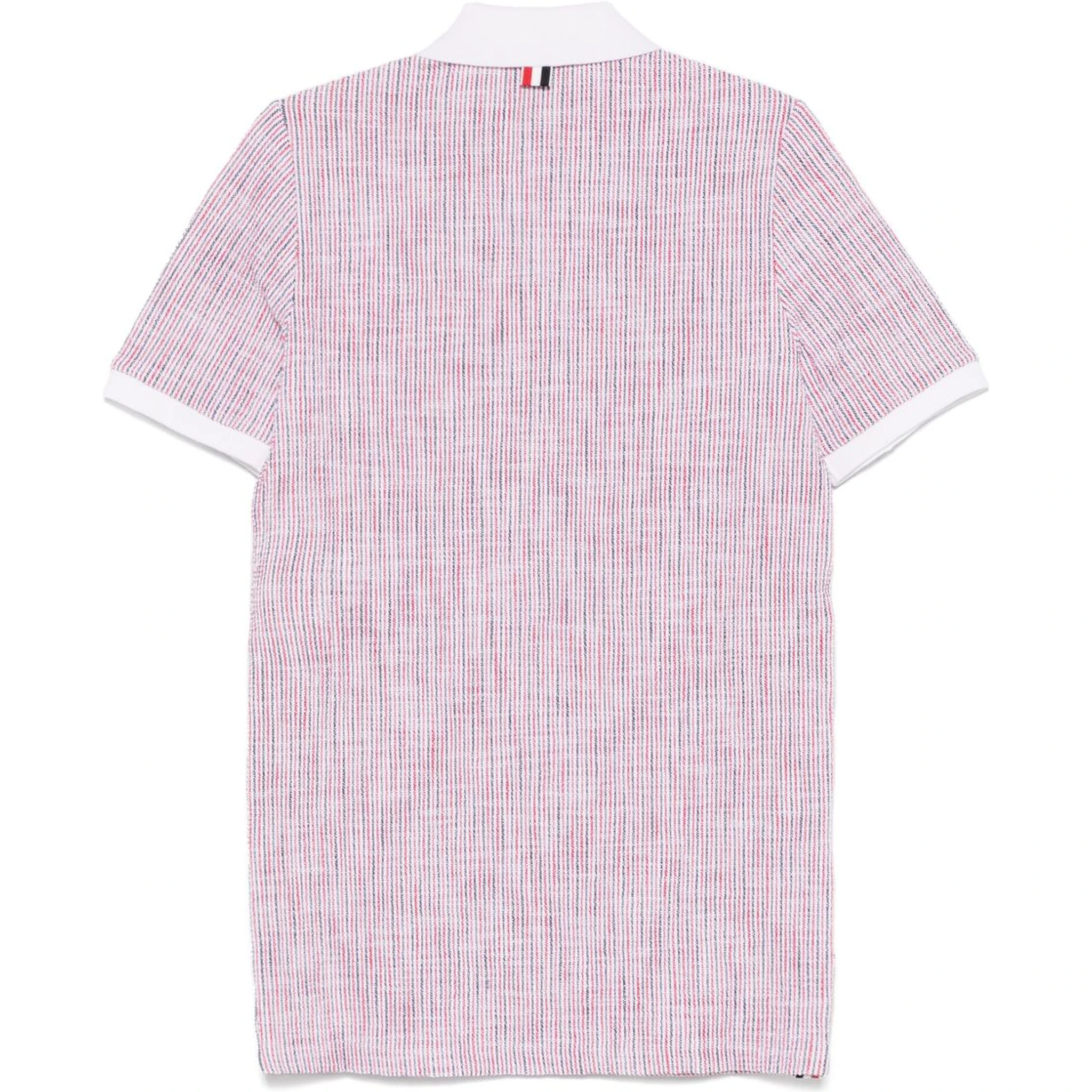 Rwb Tweed Polo Dress In Red/white/blue