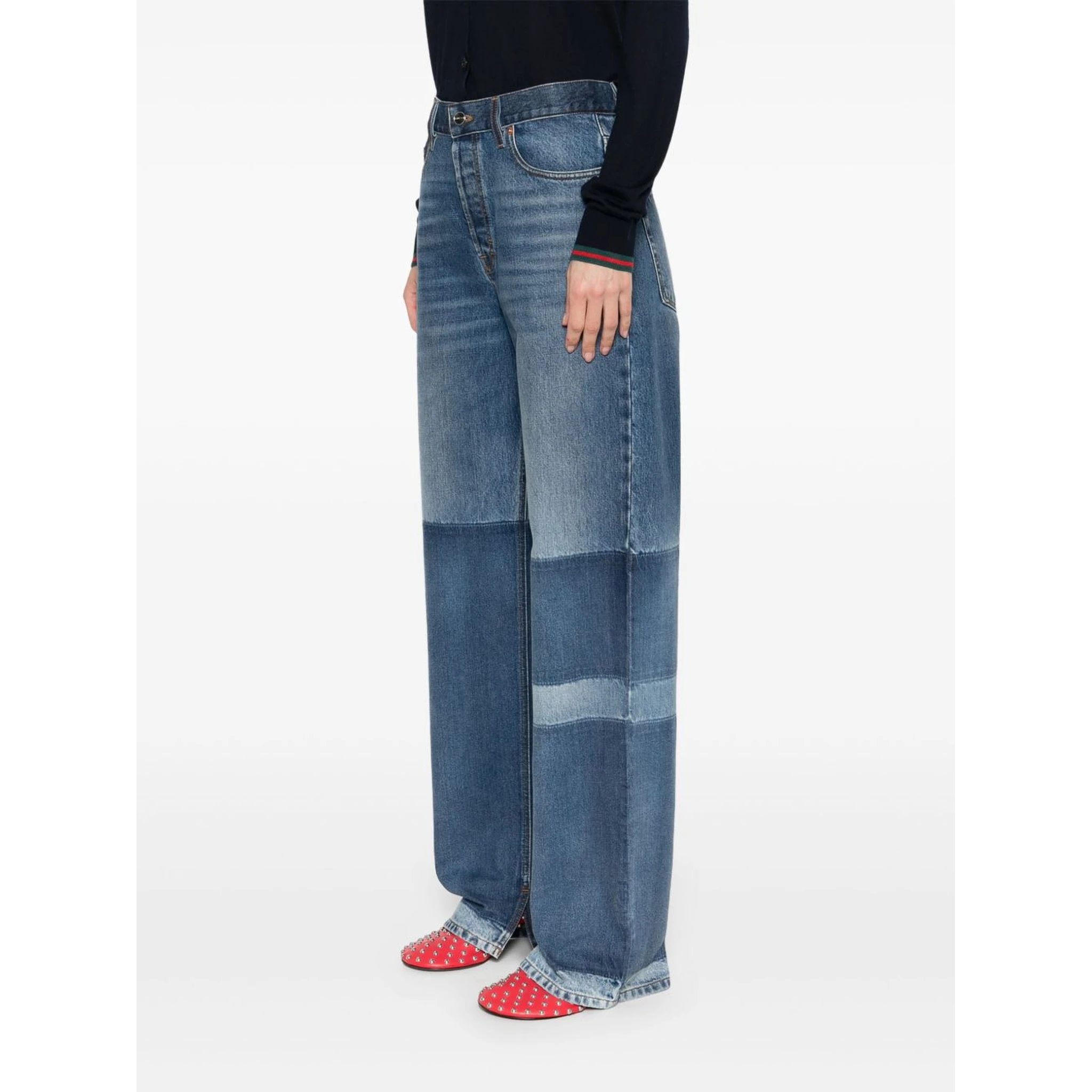 Two-tone Jeans