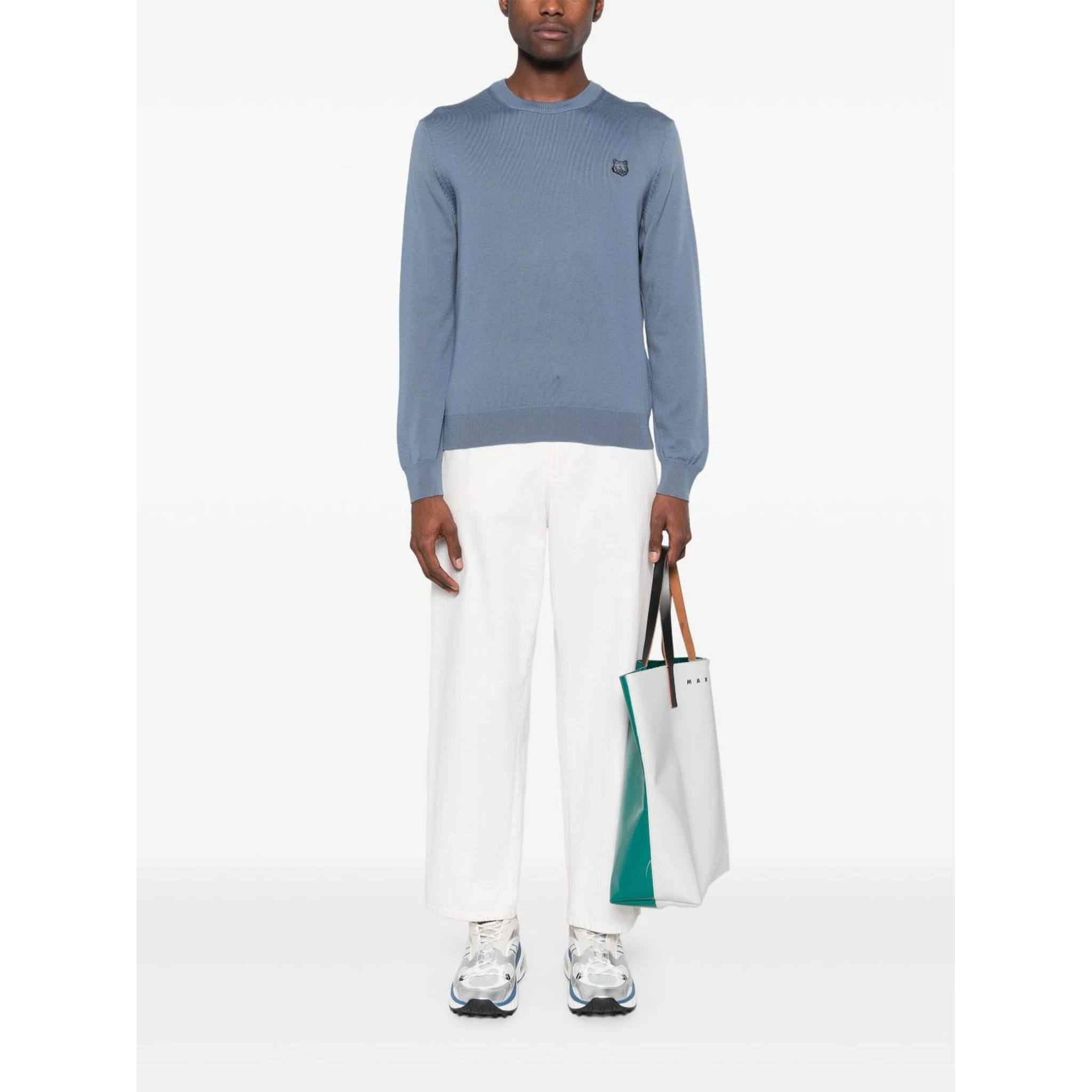 MAISON KITSUNE' Sweaters Blue