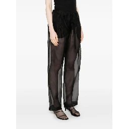 silk trousers