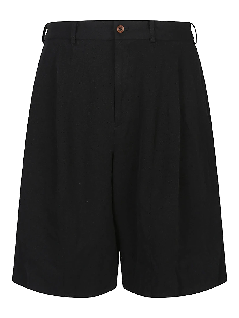 Garment Dyed Gabardine Shorts