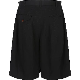 Garment Dyed Gabardine Shorts