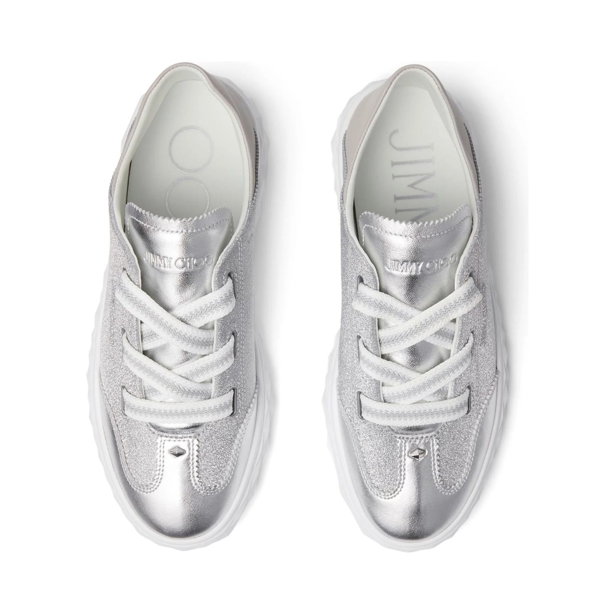 Jimmy Choo Sneakers Silver