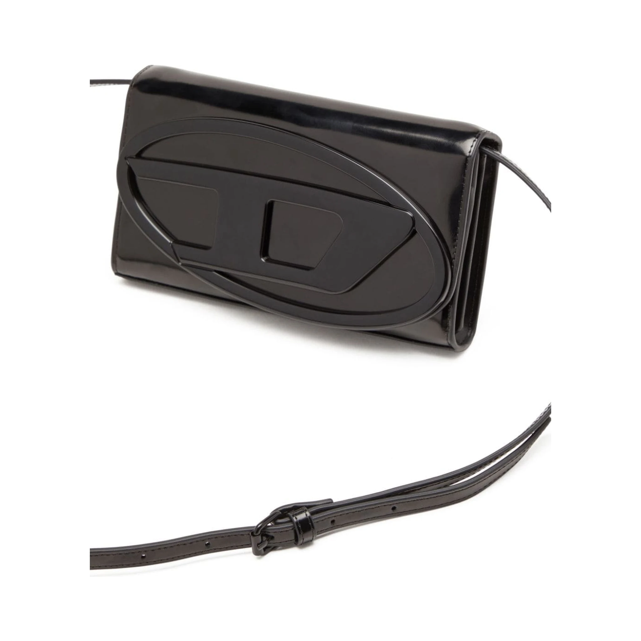 `1dr Wallet Strap` Wallet Bag In Black