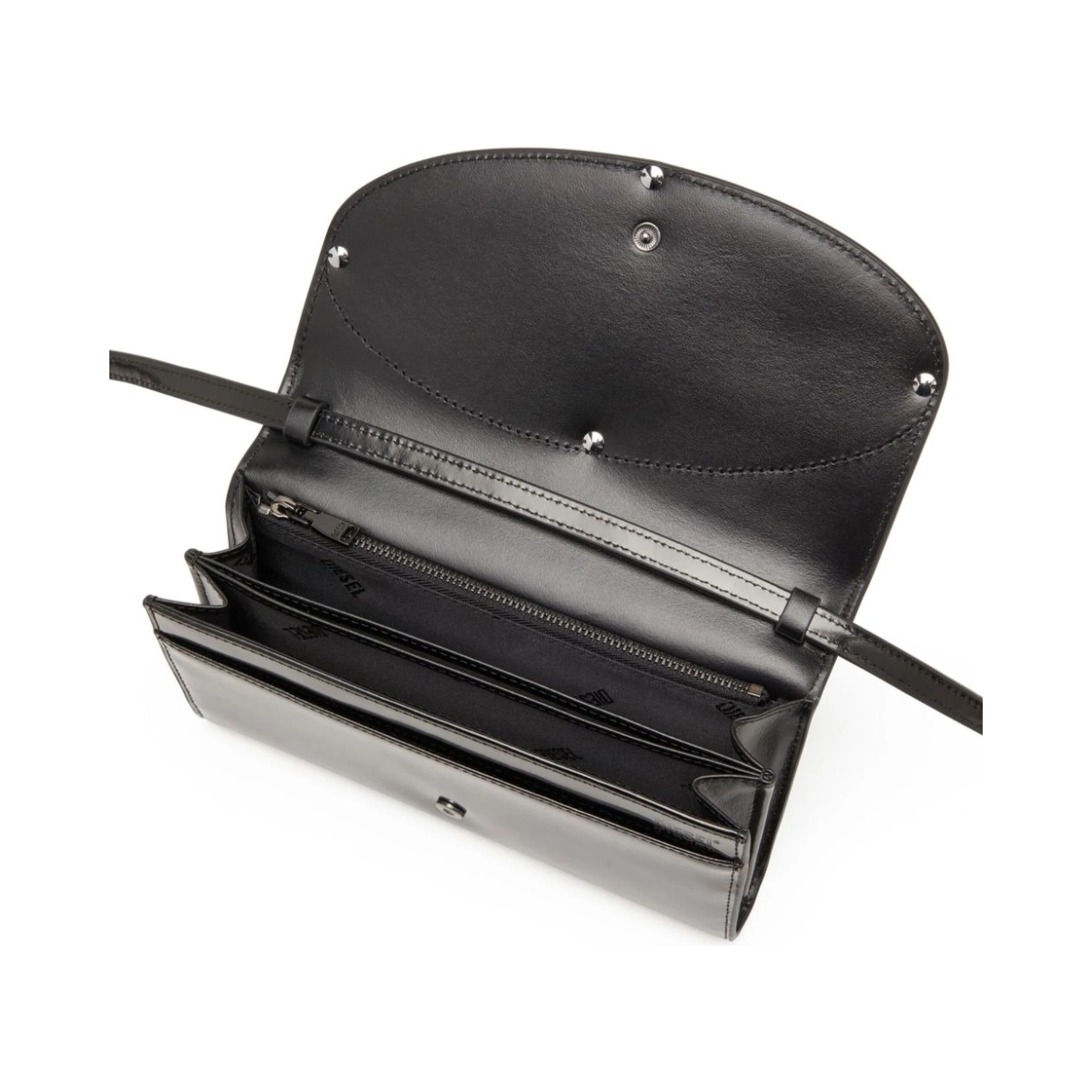 `1dr Wallet Strap` Wallet Bag In Black