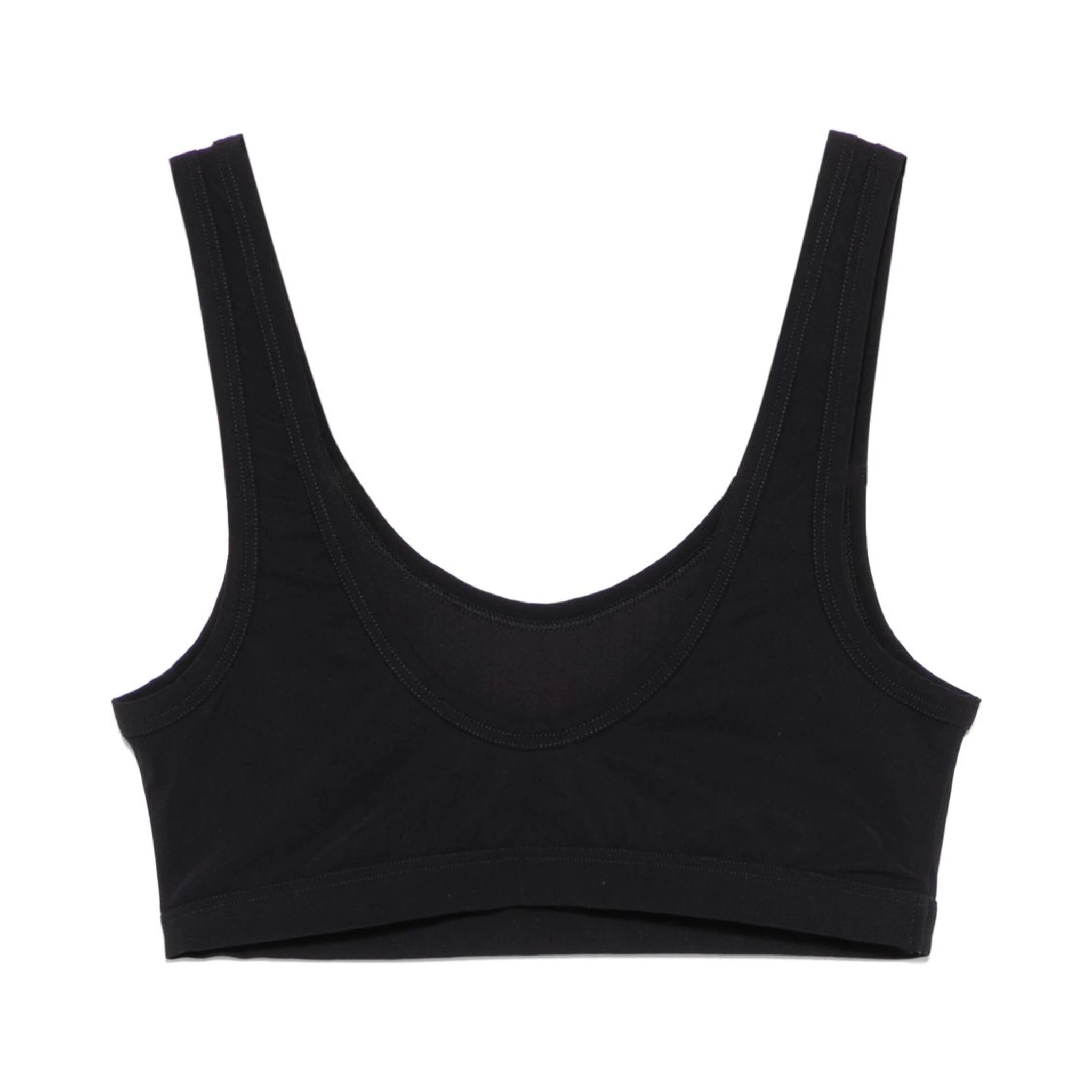 JIL SANDER LOGO-PRINT BIKINI TOP