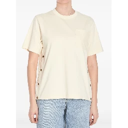 Moncler T-shirts and Polos White