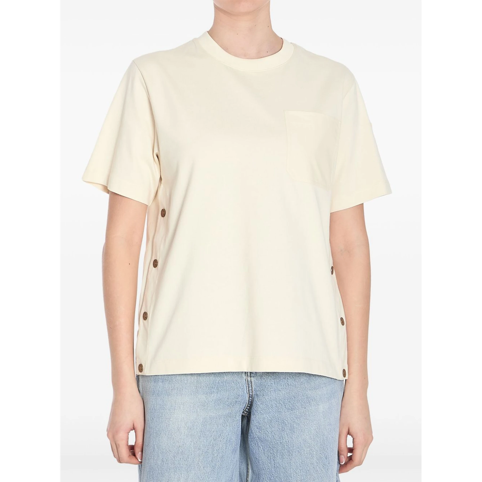 Moncler T-shirts and Polos White