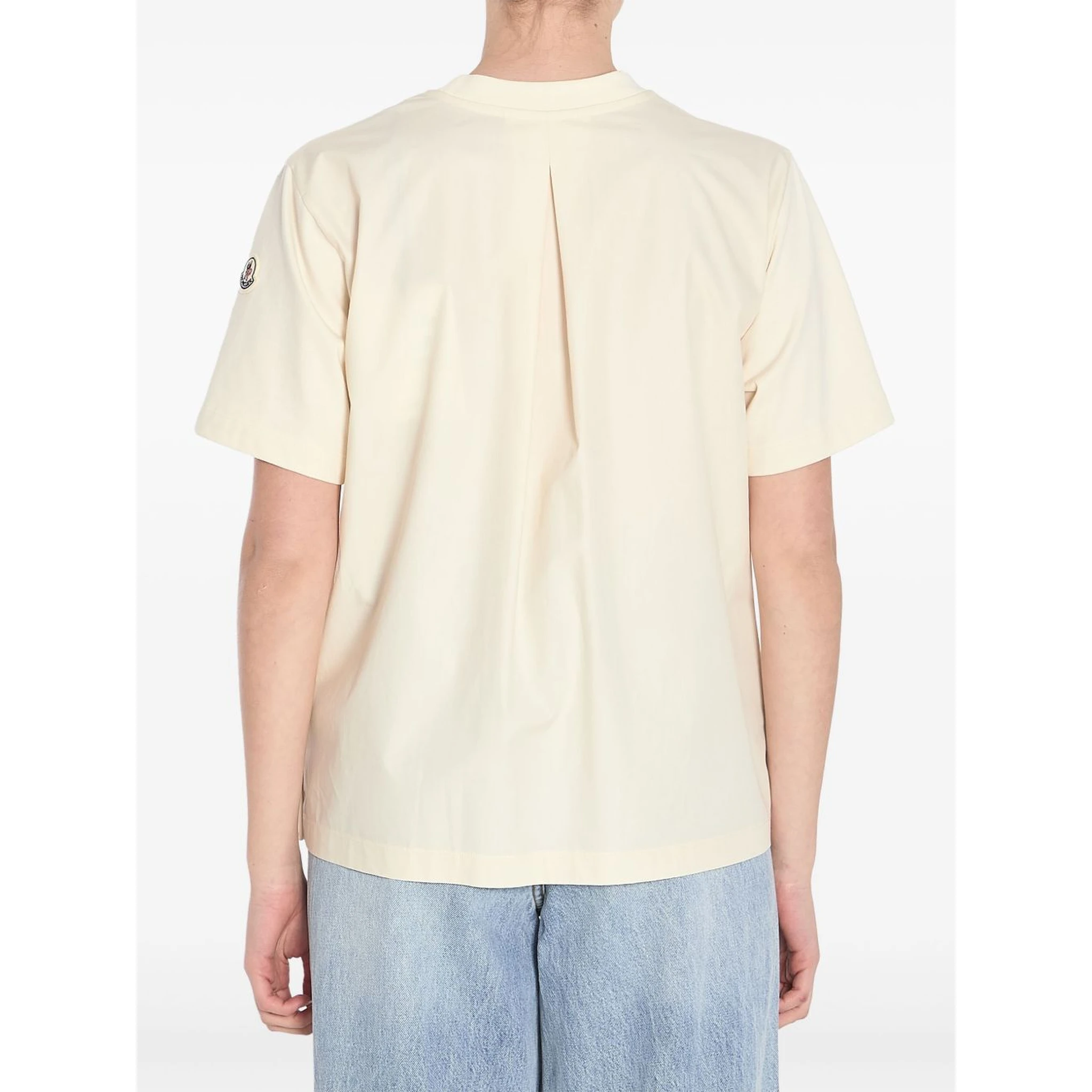 Moncler T-shirts and Polos White