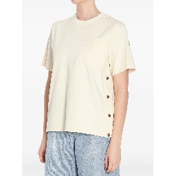 Moncler T-shirts and Polos White