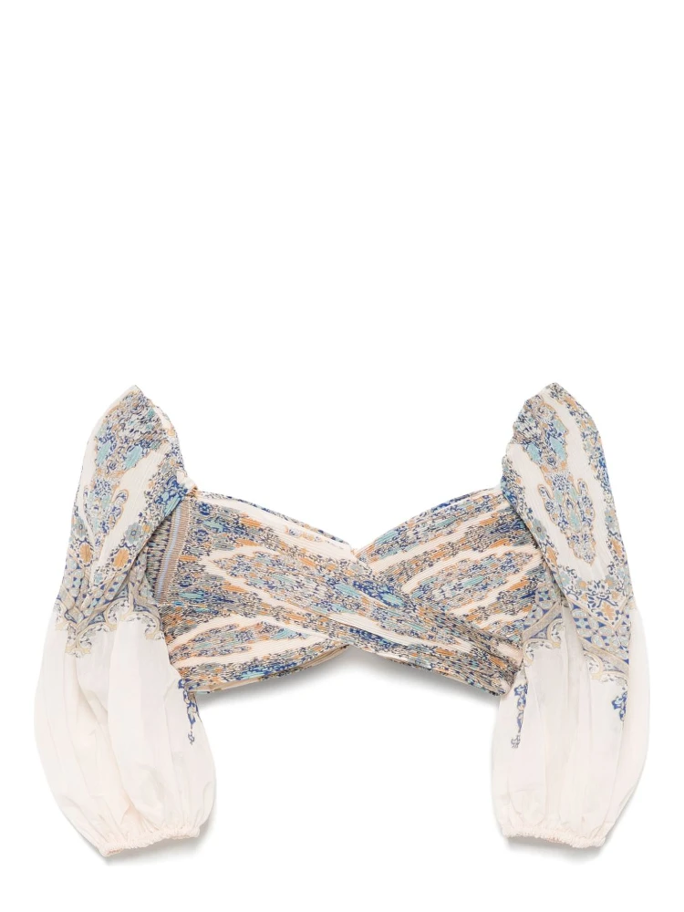 Printed Top In Multi