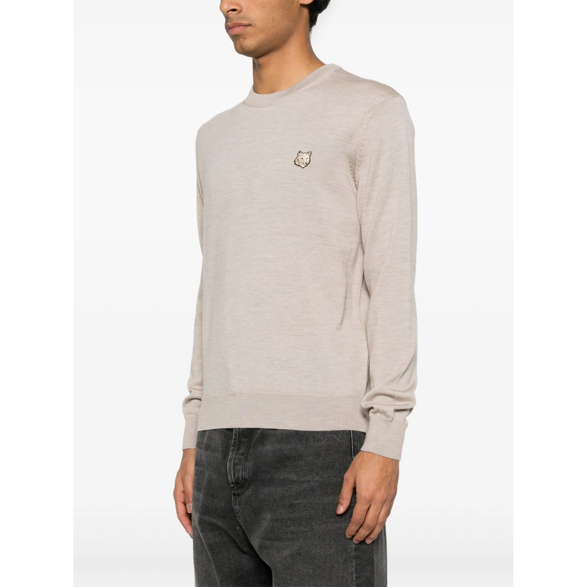 MAISON KITSUNE' Sweaters Dove Grey