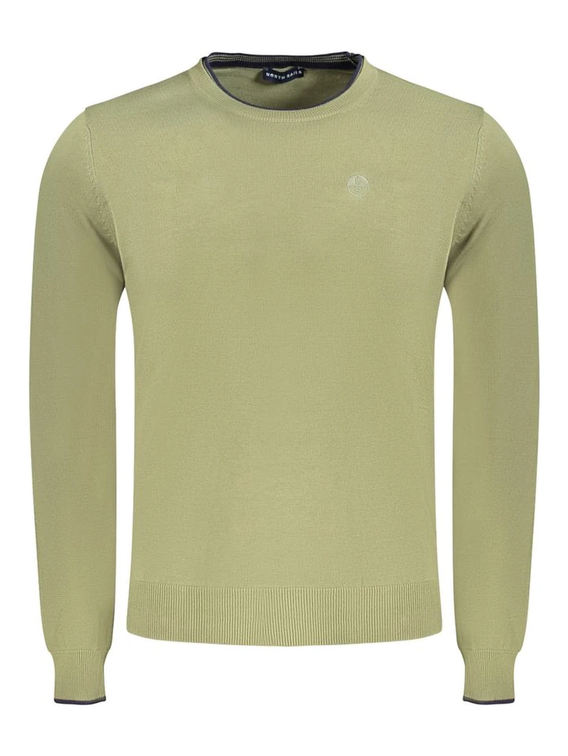 Green Cotton Sweater