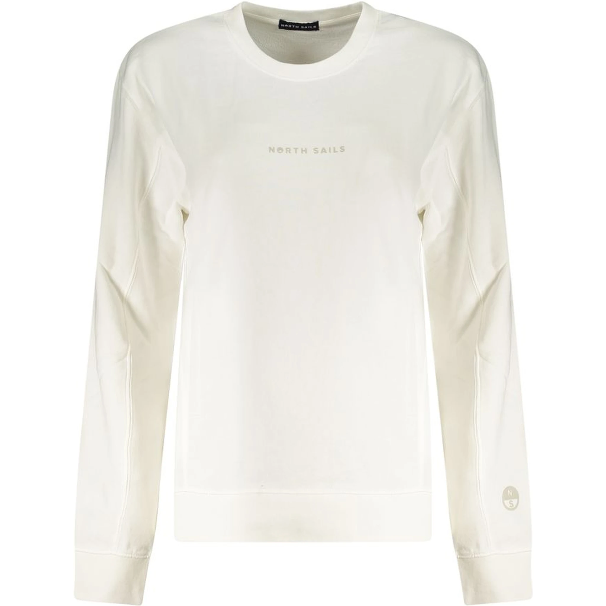 White Cotton Sweatshirt