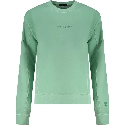 Green Cotton Sweatshirt